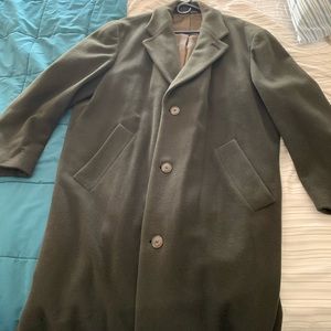 Hugo Boss men’s wool overcoat